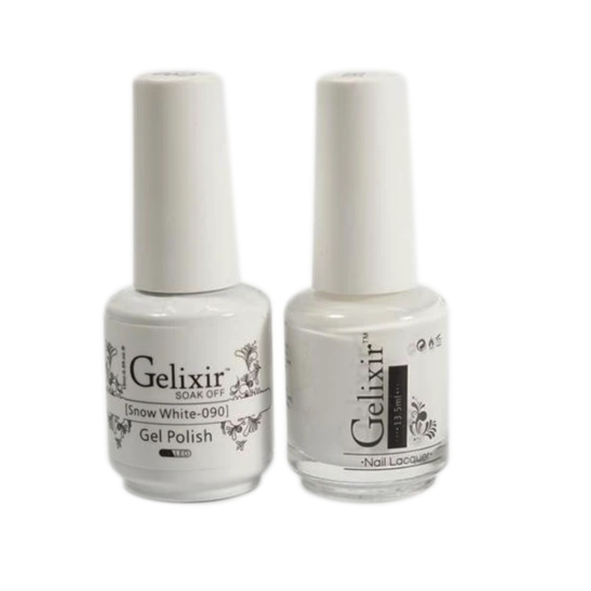 Gelixir - Duo Gel & Lacquer - White