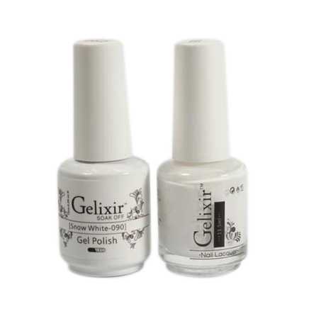 Gelixir - Duo Gel & Lacquer - White
