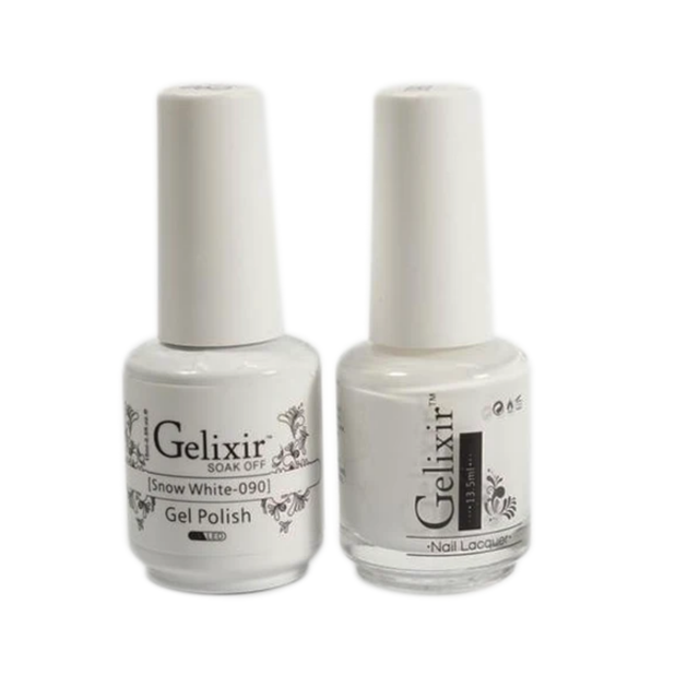 Gelixir - Duo Gel & Lacquer - White