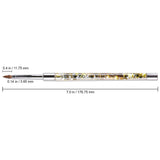 PANA - GOLD GLITTER 3D BRUSH - SIZE 5