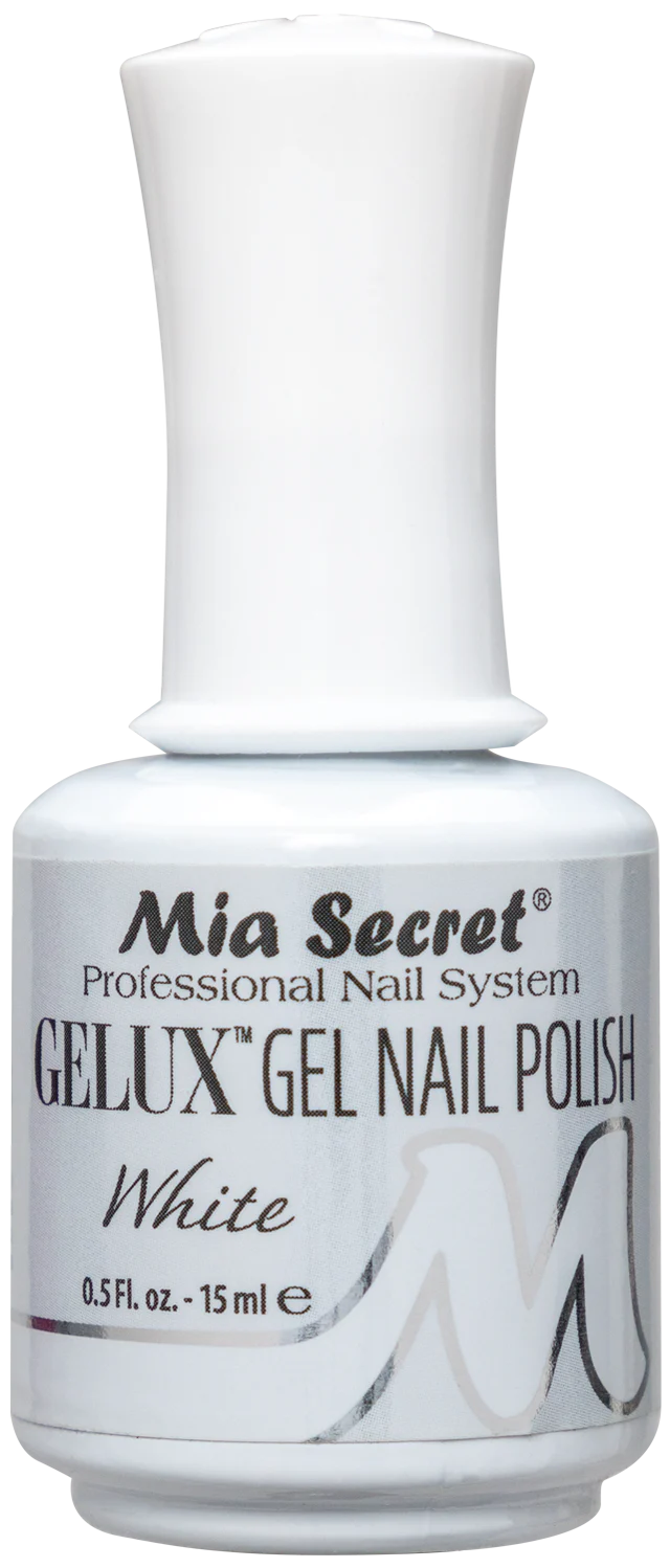 MIA SECRET |  GELUX GEL POLISH WHITE 15ML