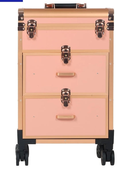 NAIL CASE |  NAIL & MAKE UP  Trolley Case w  3 Drawer
