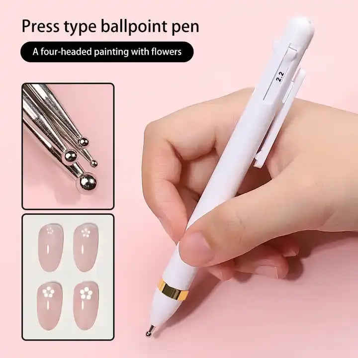 DOTTING TOOL| 4 IN 1 POINT PEN 4 SIZE