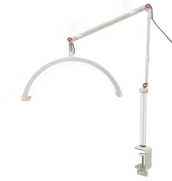 HALF MOON LAMP | FLOOR STYLE | WHITE