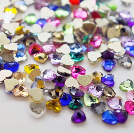 RHINESTONE | HEART SHAPE MINI
