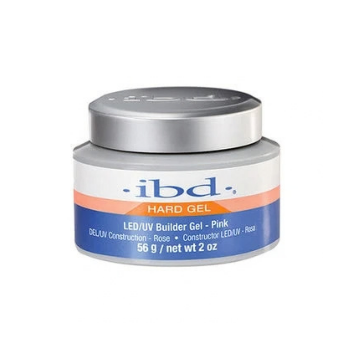Ibd - Hard Gel Led/Uv Builder Gel Pink - 2 oz