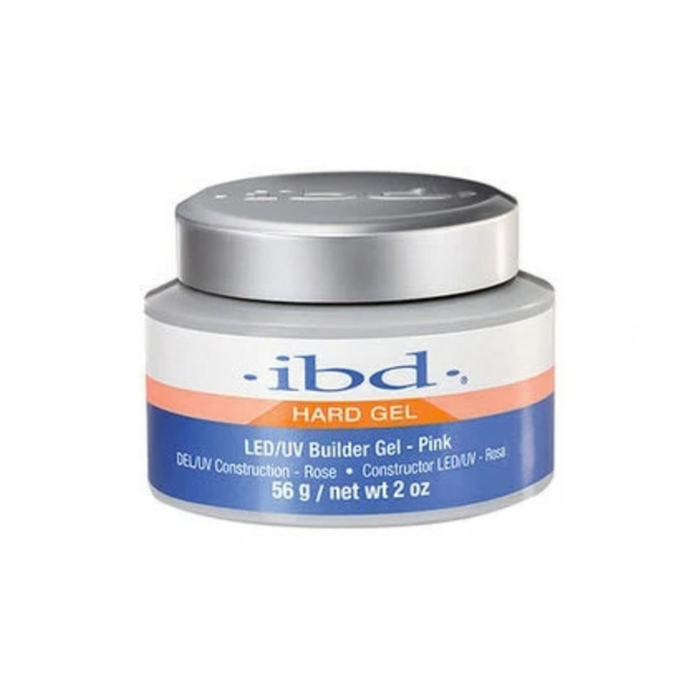 Ibd - Hard Gel Led/Uv Builder Gel Pink - 2 oz
