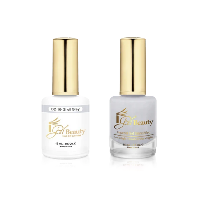IGEL Beauty - Gel & Lacquer - DD016 Shell Grey