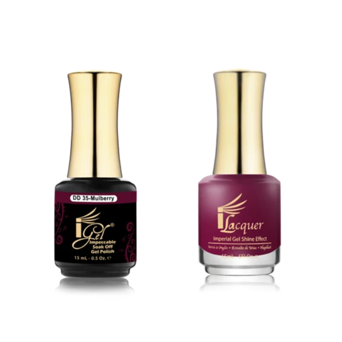 IGEL BEAUTY | GEL & LACQUER | DD035 MULBERRY