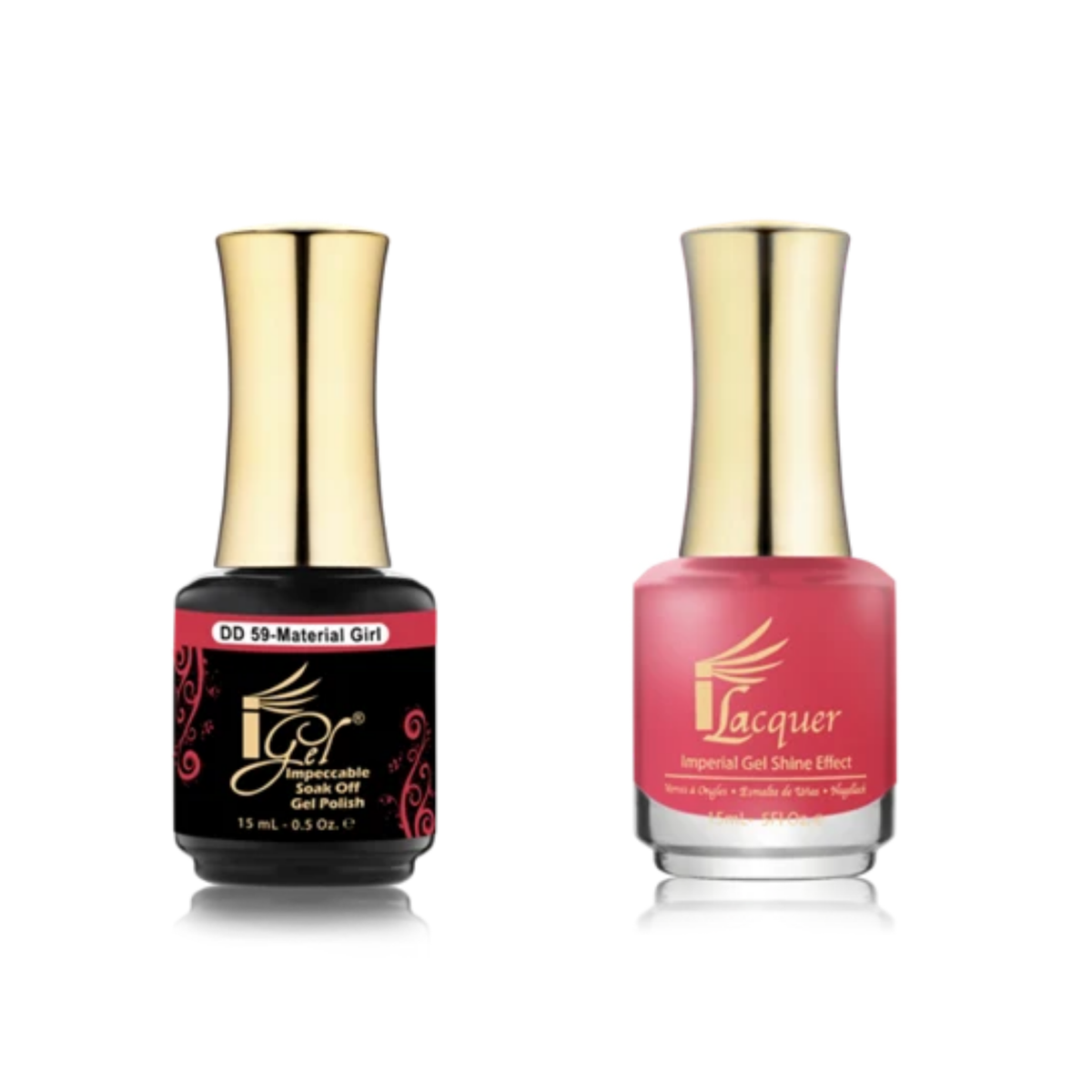IGEL BEAUTY | GEL & LACQUER | DD059 MATERIAL GIRL