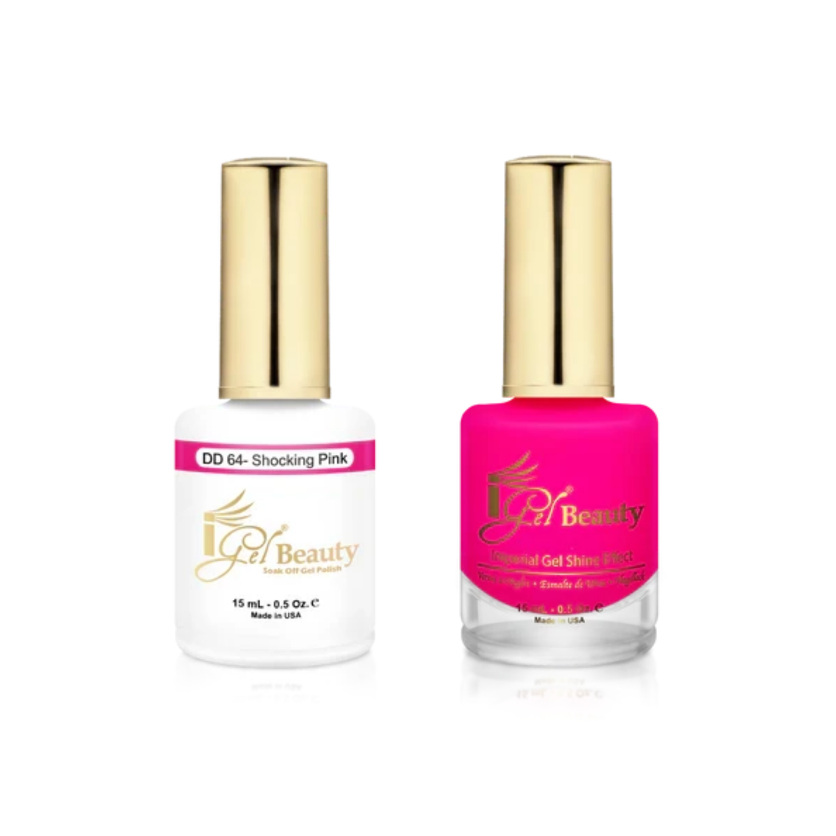 IGEL Beauty - Gel & Lacquer - DD064 Shocking Pink