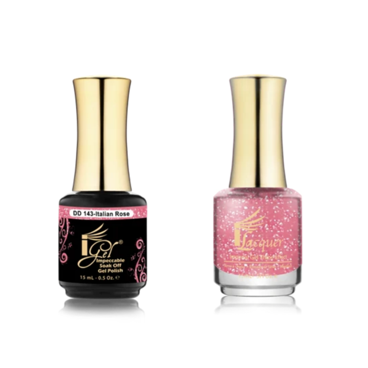 IGEL BEAUTY | GEL & LACQUER | DD143 ITALIAN ROSE