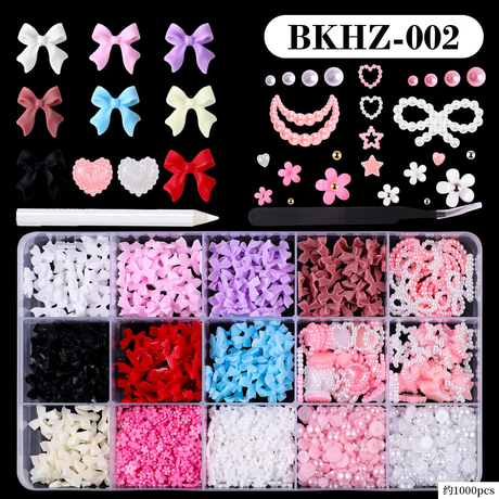 NAIL CHARM | BOW MIX - 15 STYLES