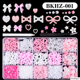 NAIL CHARM | BOW MIX - 15 STYLES