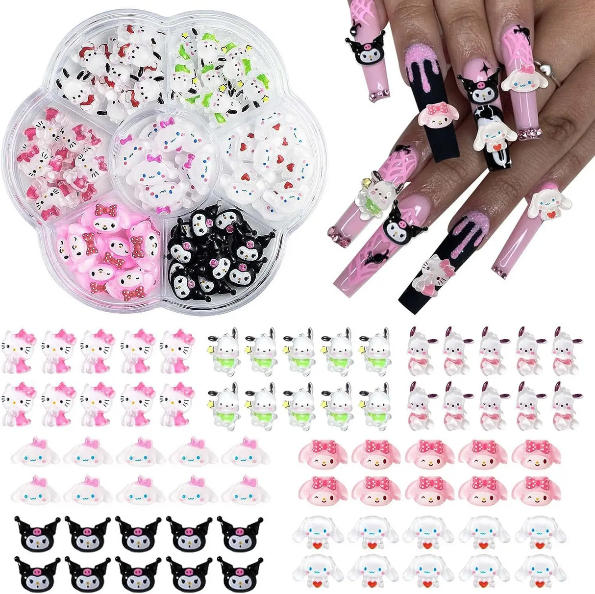 CARTOON NAIL CHARM #2