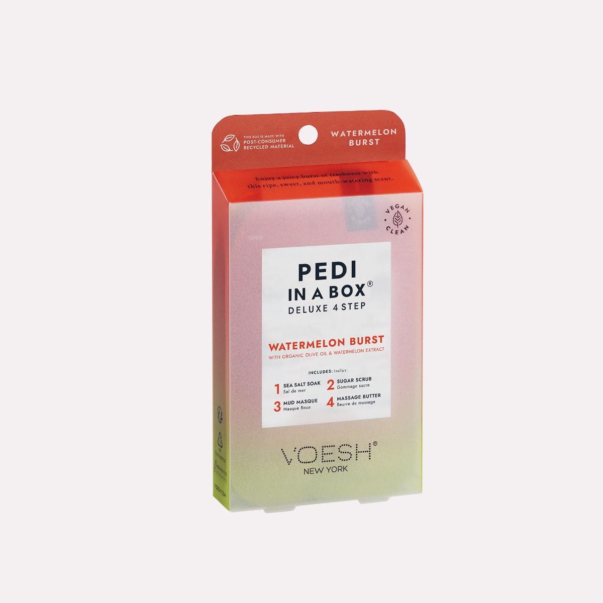 VOESH | PEDI IN A BOX | DELUXE - WATERMELON BURST