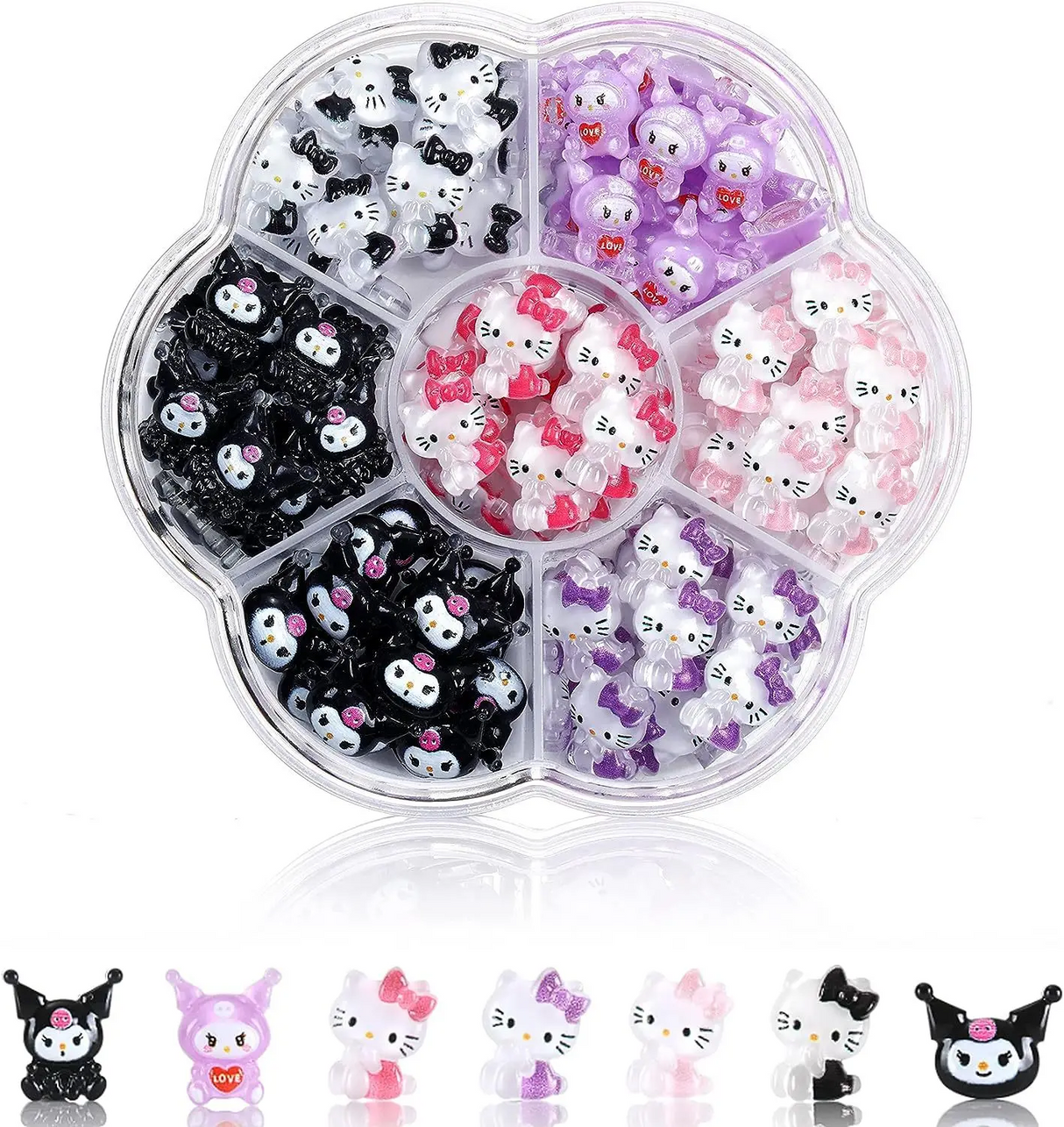 HELLO KITTY NAIL CHARM WHEEL