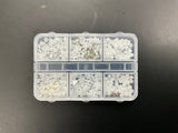 NAIL CHARM | 3D FLOWERS - Tray of 6 grid