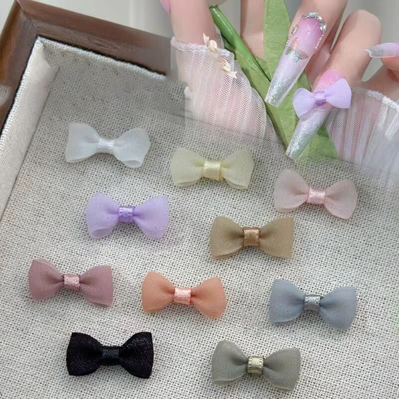 NAIL ACCESSORIE | FABIC BOW