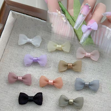 NAIL ACCESSORIE | FABIC BOW