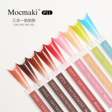 Mocmaki NAIL ART DESIGN | OMBRE GEL NAIL - GRADIANT PAINTING GEL