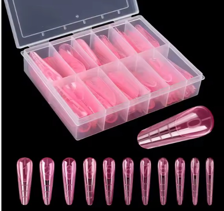 NAIL TIP BOX | NAIL POP MULTI COLOR & SHAPES
