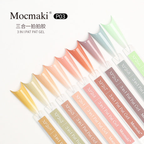 Mocmaki NAIL ART DESIGN | OMBRE GEL NAIL - GRADIANT PAINTING GEL