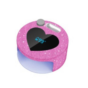 Cordless UV. LED Lamp Diamond Pink (Heart)