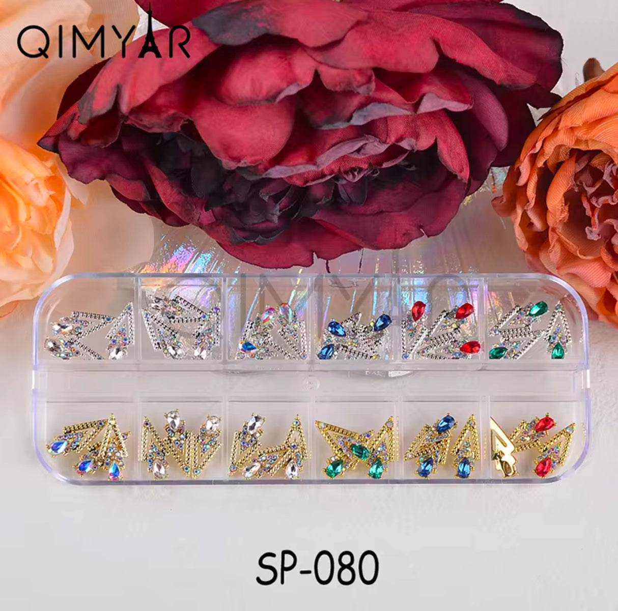 V Nail Charm - Box of 12 styles