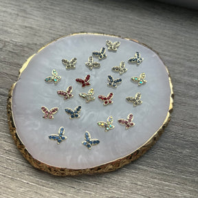 Color Mix Butterfly Charm - Bag of 20 pcs - #06 (Gold Butterfly)