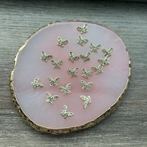 Clear Butterfly Charm - Bag of 20 pcs - 01