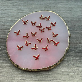 Red Butterfly Charm - Bag of 20 pcs - 05
