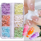 NAIL CHARM | 3D FLOWERS - Tray of 6 grid