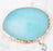 Nail Art Tool - Crystal Design Plate - Cyan (Blue)