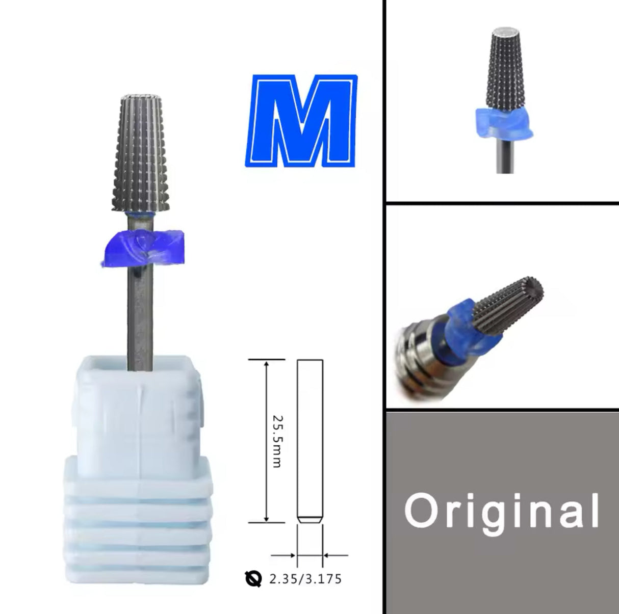 NAIL DRILL BIT | MINI 5 IN 1 DRILL BIT