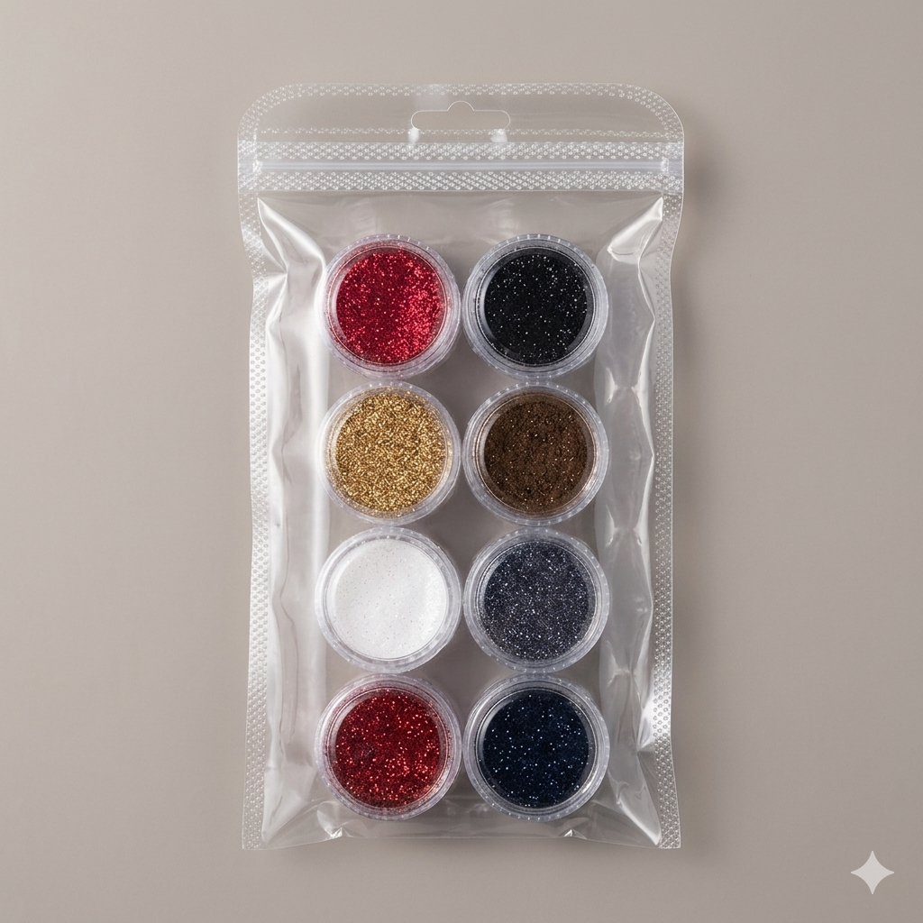 FINE SUGAR GLITTER | 8 JARS