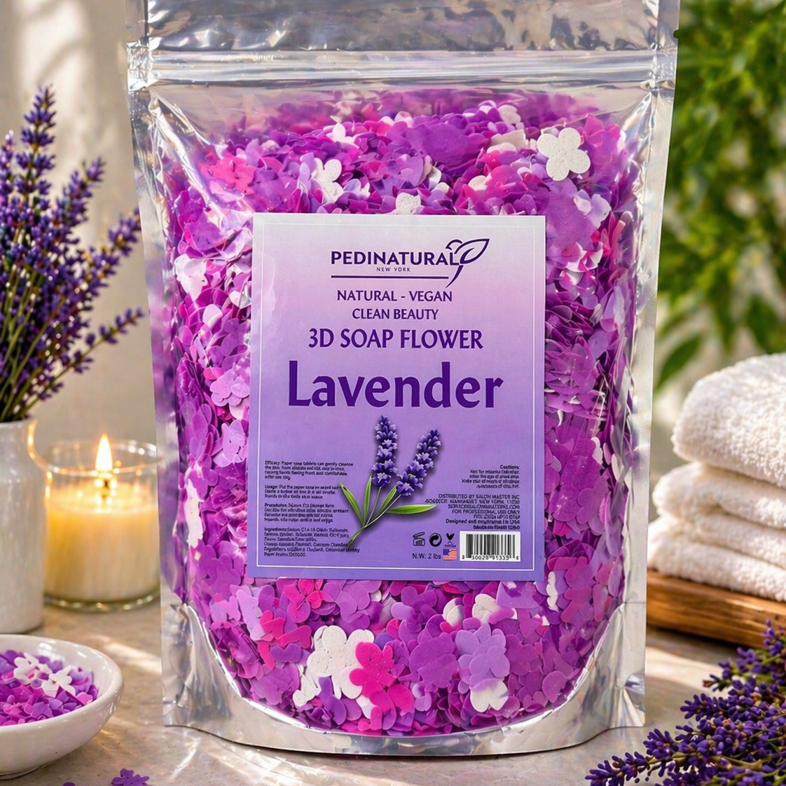 PEDINATURAL 3D SOAP FLOWER - 2LBS