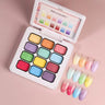 Mocmaki | NAIL ART DESIGN | OMBRE GEL NAIL - GRADIANT PAINTING GEL