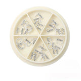NAIL CHARM | RHINESTONE LETTER WHEEL
