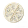 NAIL CHARM | RHINESTONE LETTER WHEEL