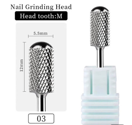 NAIL DRILL BIT | 3/32" LARGE SAFETY BIT