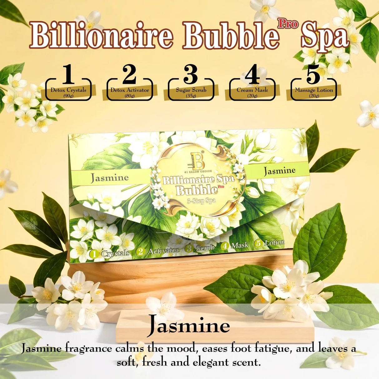BILLIONAIR 5 STEP - PRO BUBBLE LUXURY SPA - Single