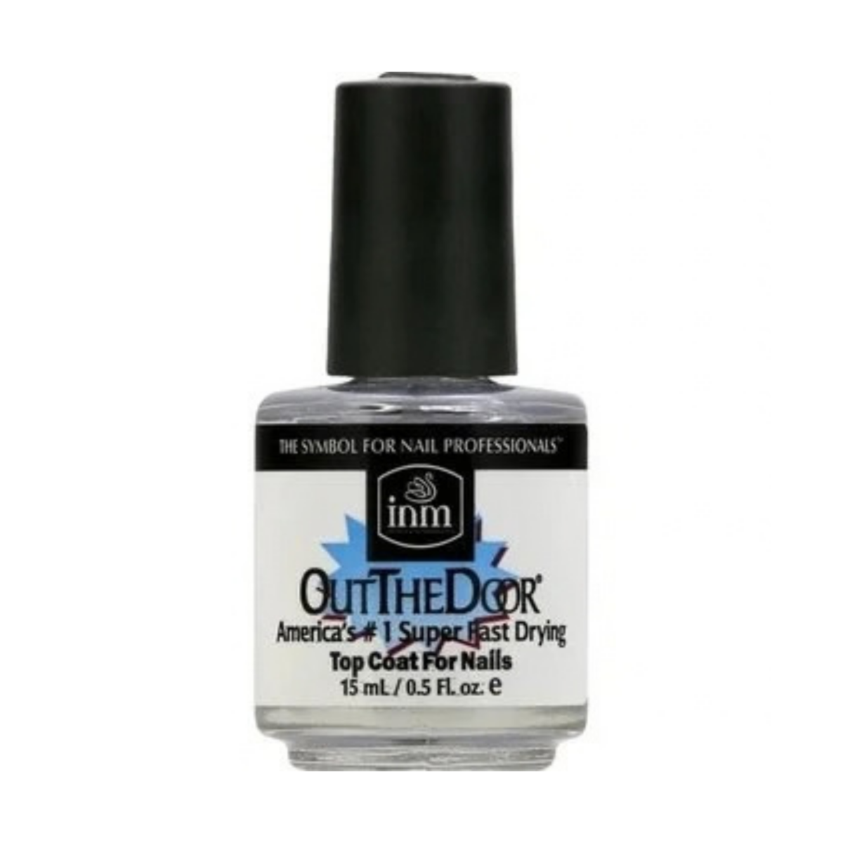 Inm - Nail Lacquer - Out the Door - Top Coat (0.5oz)