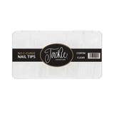 JACKIE SIGNATURE | NO C-CURVE NAIL TIP - CLEAR COFFIN - view 1