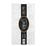 JACKIE SIGNATURE | NO C-CURVE NAIL TIP - CLEAR COFFIN - view 3