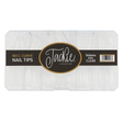 JACKIE SIGNATURE | NO C-CURVE NAIL TIP - CLEAR STILETTO - view 1