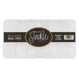 JACKIE SIGNATURE | NO C-CURVE NAIL TIP - CLEAR STILETTO - view 1