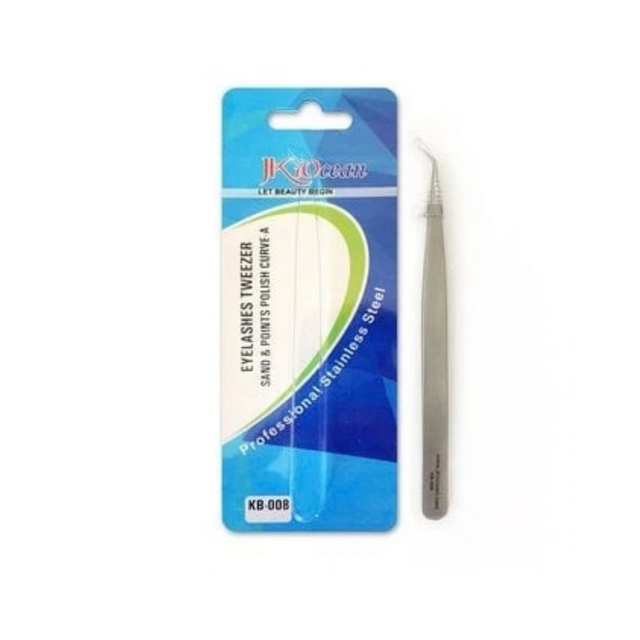 Jkiocean - KB-008 Eyelashes Tweezer (Curve-A)