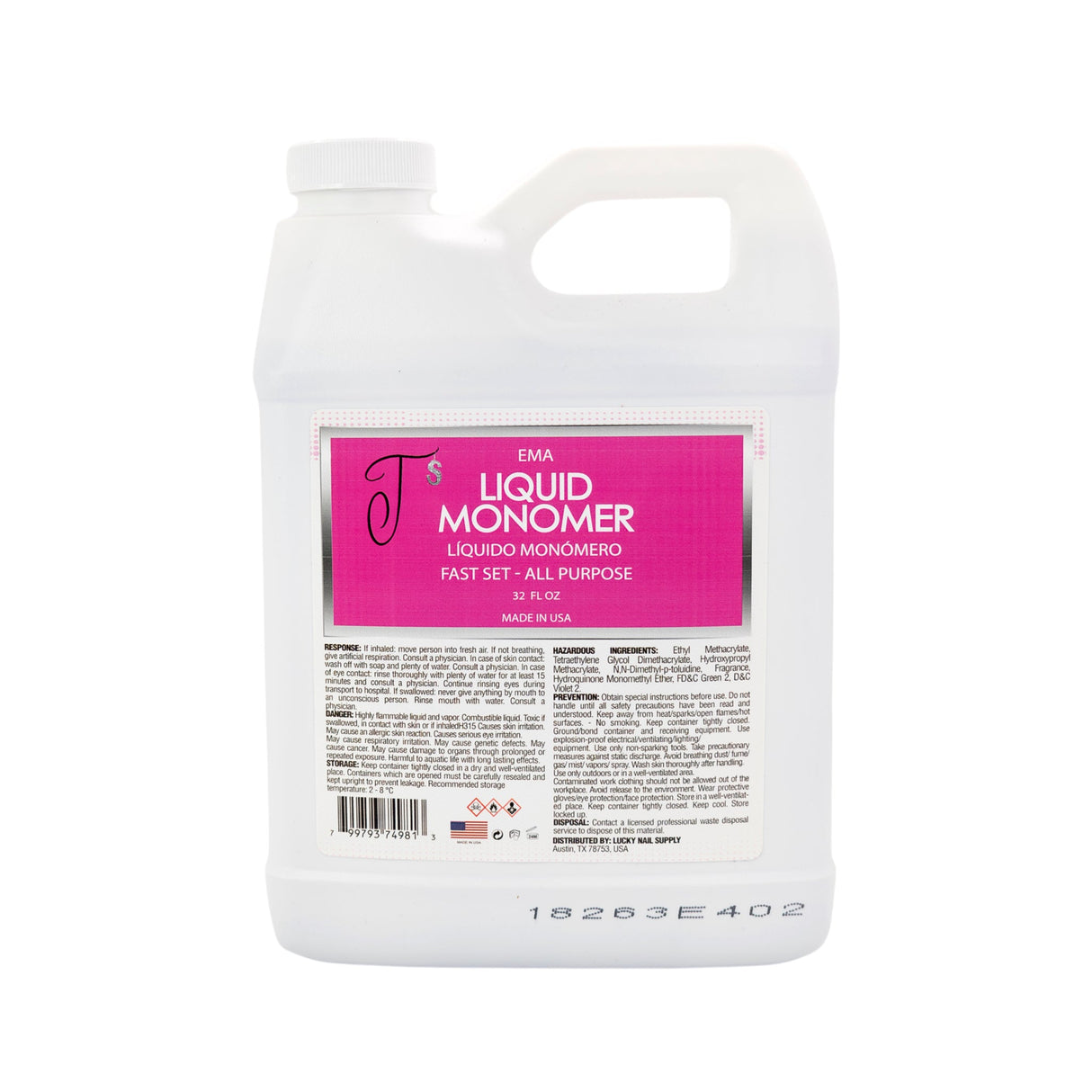 JACKIE SIGNATURE | EMA LIQUID MONOMER - FAST DRY