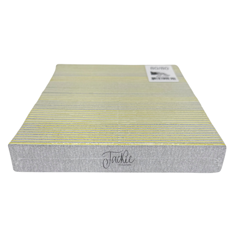 JACKIE | Jumbo Nail File - Zebra 80/80 - 50pcs